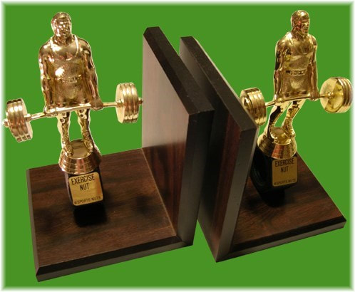 Exercise Nut Bookends BE-13