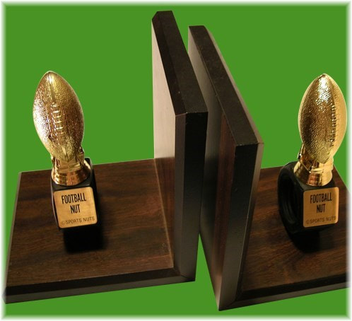 Football Nut Bookends BE-17
