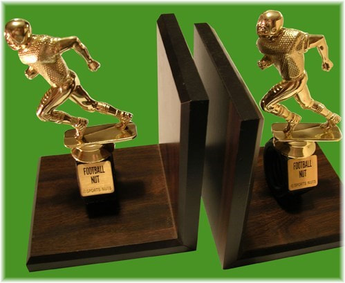 Football Nut Bookends BE-19